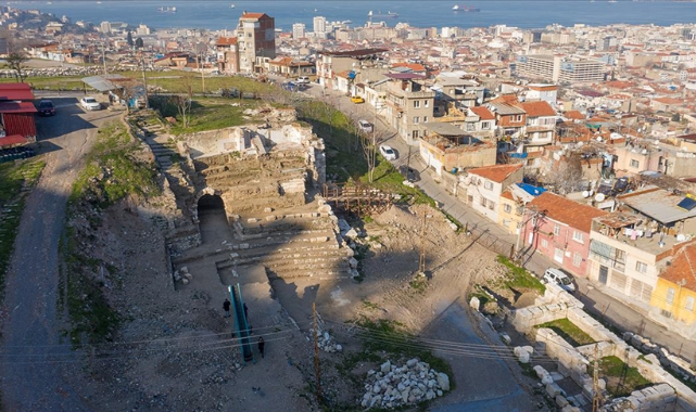 Antik geçit bulundu