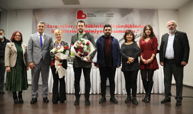 Gazetecilerin sorunları Bayraklı’da konuşuldu