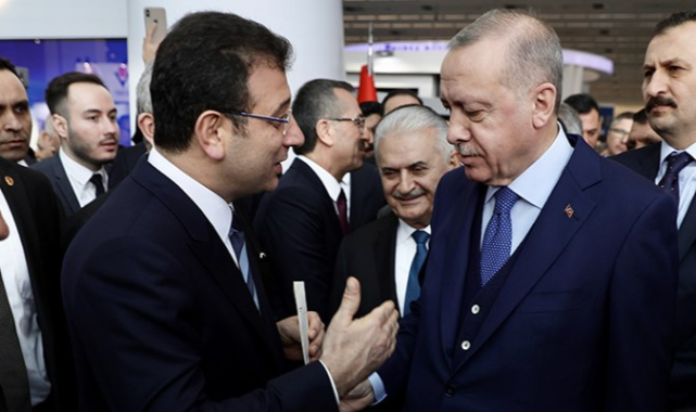İmamoğlu, Erdoğan'a fark attı