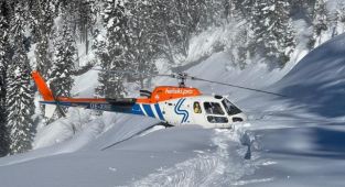 Kaçkar Dağları'nda 'heliski' heyecanı sürüyor