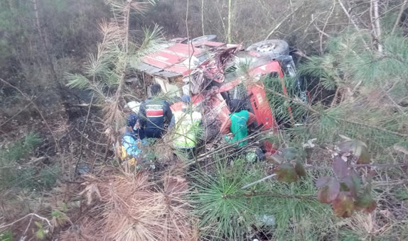 Kazaya giden itfaiye kaza kırım ekibi kaza yaptı: 4 itfaiyeci yaşamını yitirdi