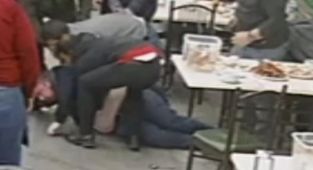 Lokantacıdan müşteriye hayat kurtaran müdahale