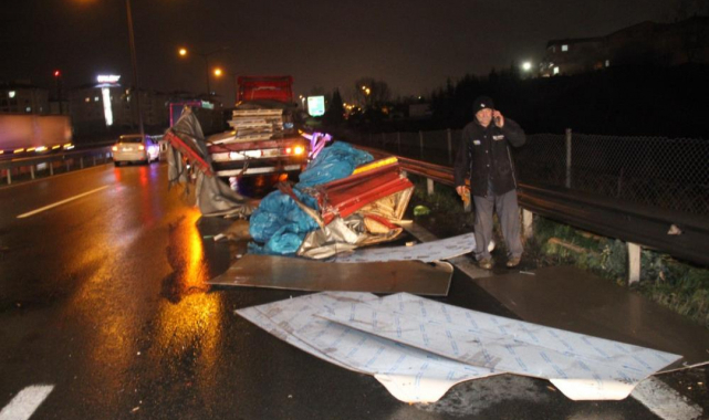 TEM'de zincirleme kaza