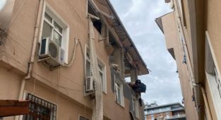 3 katlı binadaki patlamada 5 kişi yaralandı