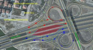Çiğli Tramvay hattı çalışmaları nedeniyle trafikte yeni düzenleme