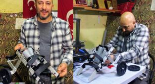 Hem felçli hayvanlara hem de çocuklara umut oluyor