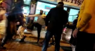 Maltepe'de yol verme kavgası