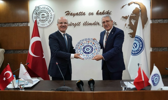 YÖK Başkanı Özvar, Ege Üniversitesi Senato Toplantısına katıldı