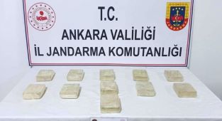 Ankara'da 5 kilo 500 gram eroin ele geçirildi