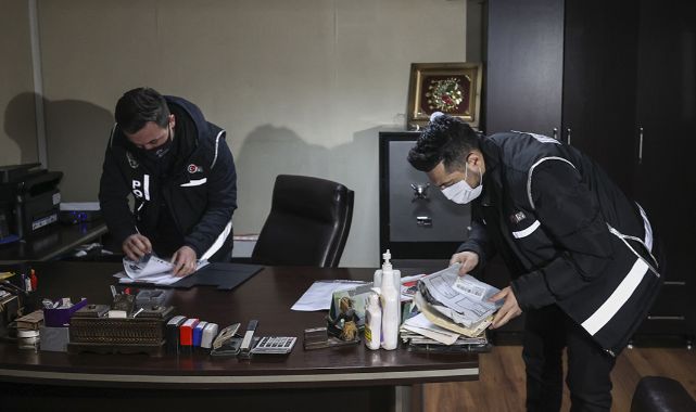 Ankara'da tefecilik yaptığı ileri sürülen 35 kişi yakalandı