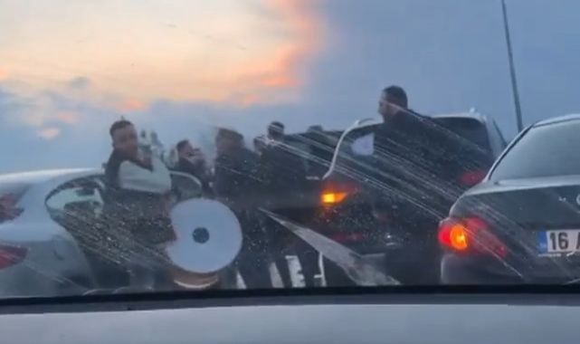 Bursa'da yol kapatan düğün konvoyu cezasız kalmadı