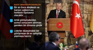 Cumhurbaşkanı Erdoğan: Adil bir barışın kaybedeni olmayacağına inanıyoruz