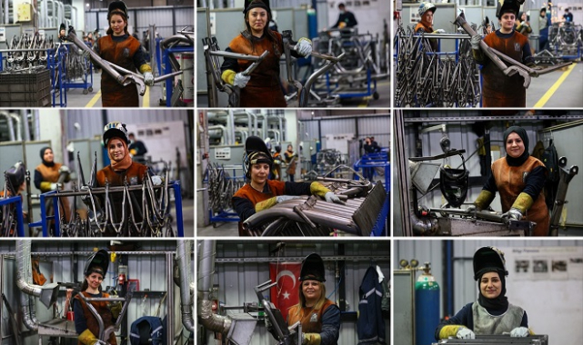 Dantel işler gibi kaynak yapıyorlar