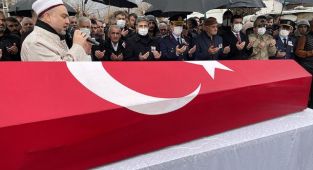 Şehit havacı Uzman Çavuş Güleş son yolculuğuna uğurlandı