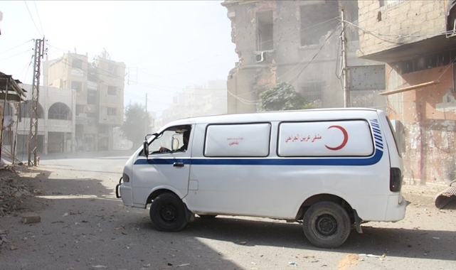 Suriye'nin başkenti Şam'da alışveriş merkezinde çıkan yangında 11 kişi öldü