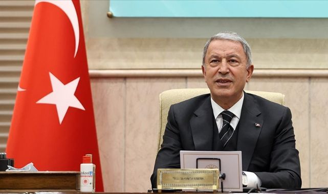 Bakan Akar, 5 ülkenin savunma bakanıyla videokonferans toplantısı yaptı