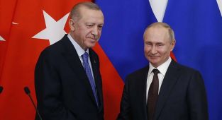 Cumhurbaşkanı Erdoğan, Rusya Devlet Başkanı Putin'le görüştü