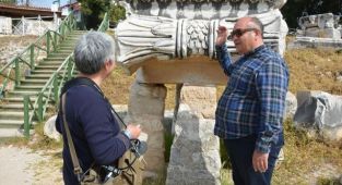 Ege'nin antik kentleri Japon televizyonunda belgeselle tanıtılacak