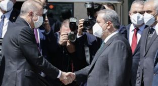 Erdoğan, BBP Genel Başkanı Destici'yi ziyaret etti