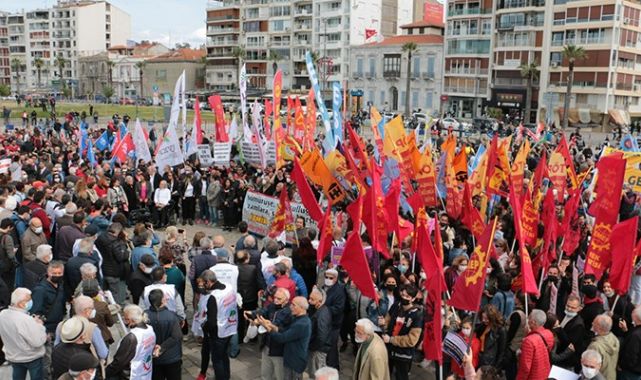 İzmir zamlara ve yoksulluğa karşı tek ses