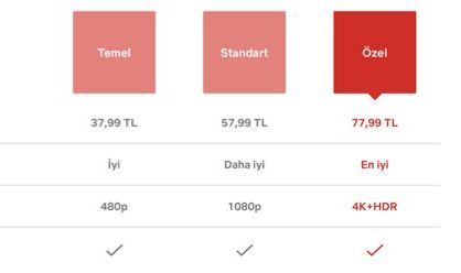 Netflix'ten Türkiye üyelik ücretlerine zam