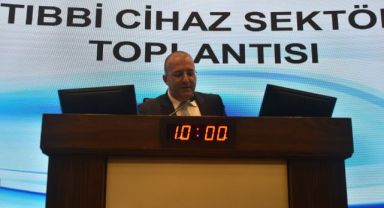 15 kişilik heyet “Tıbbı Cihaz Sektörü” için Ankara’dan İzmir’e geldi
