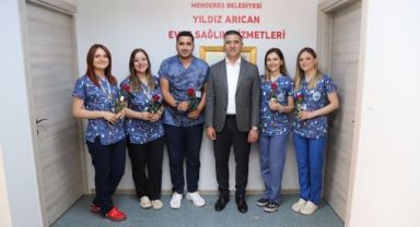Başkan Kayalar’dan hemşirelere ziyaret