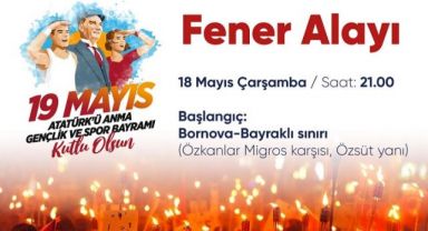 Bornova’da 19 Mayıs coşkuyla kutlanacak