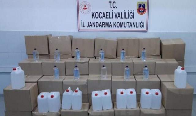 Kocaeli’de ele geçirildi: Tam 1400 litre