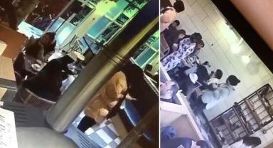 Şişli'de ayakkabı bağlama bahanesiyle hırsızlık