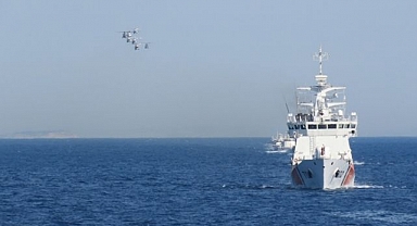 TCG GEDİZ fırkateyni 'Deniz Aslanı-2022 Arama Kurtarma Davet Tatbikatı'na katıldı
