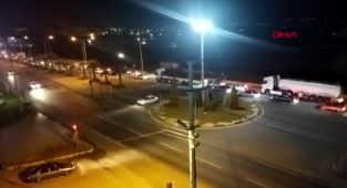 Turgutlu'da bayram dönüşü trafik yoğunluğu