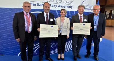 Avrupa Konseyi Parlamenterler Meclisi’nden Bornova’ya ödül
