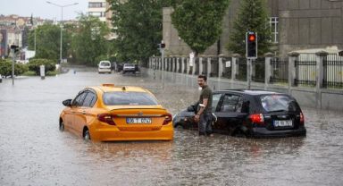 Ankara yağmur ve doluya teslim