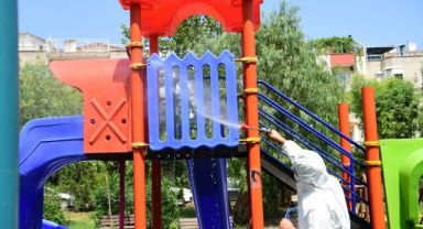 Bornova’nın parkları yaz tatiline hazır