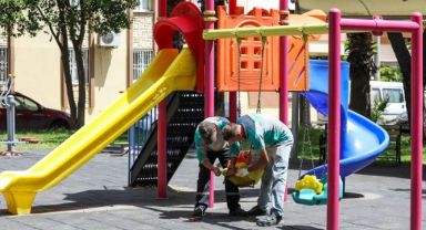 Buca parkları yaza hazırlanıyor