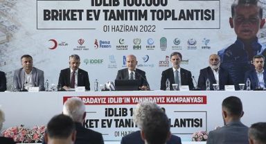 İçişleri Bakanı Soylu: Suriye'nin kuzeyinde 59 bin 679 briket ev tamamlandı