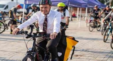 İzmir'de 3 Haziran Dünya Bisiklet Günü'nde toplu sürüş