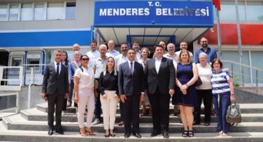 Kardeş belediyeler Menderes’te buluştu