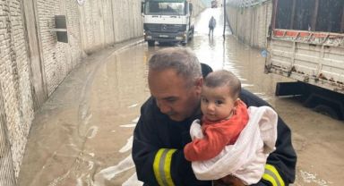 Kayseri'de sağanak etkili oldu