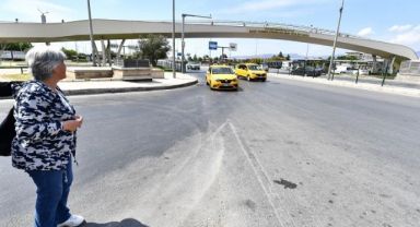 Konak’taki üst geçide Şehit Teğmen Dolunay’ın ismi verildi