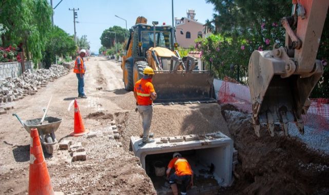 Seferihisar’a yeni yağmursuyu hattı