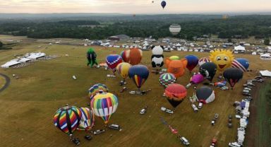 ABD'nin En Büyük Sıcak Hava Balonu Festivali Başladı