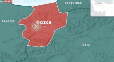 Düzce'de Deprem