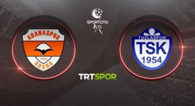 Adanaspor - Tuzlaspor Maçı TRT SPOR'da