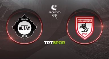 Altay - Yılport Samsunspor Maçı TRT SPOR'da