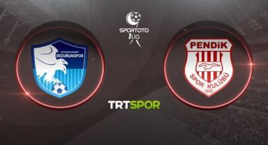 BB Erzurumspor - Pendikspor Maçı TRT SPOR'da