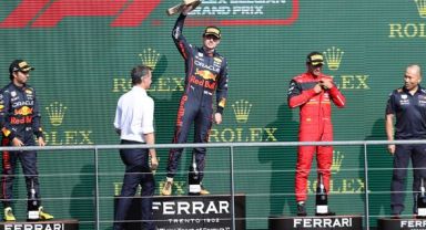 Belçika'da Zafer Verstappen'in