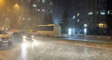 Edirne'de Sağanak Etkili Oldu