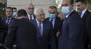 Filistin Devlet Başkanı Abbas Ankara'da